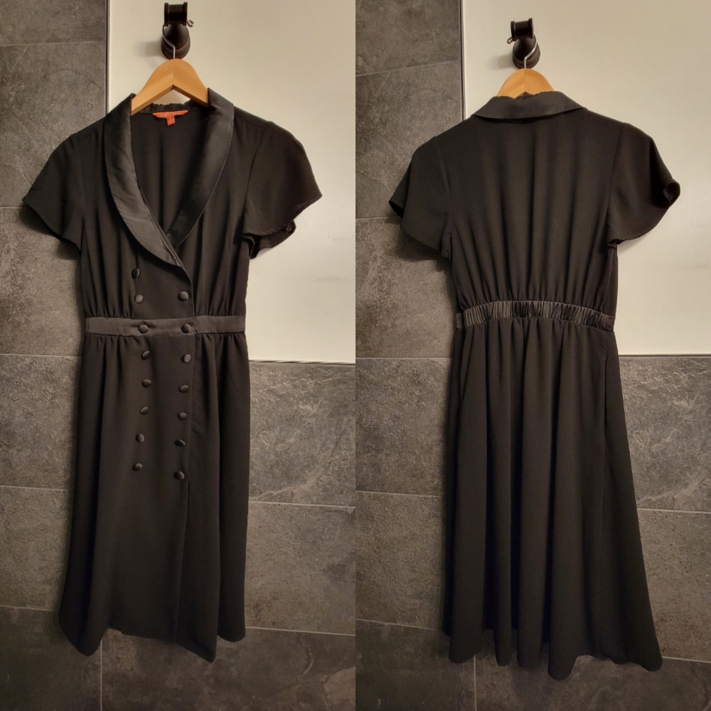 Modcloth Black Dress. Small